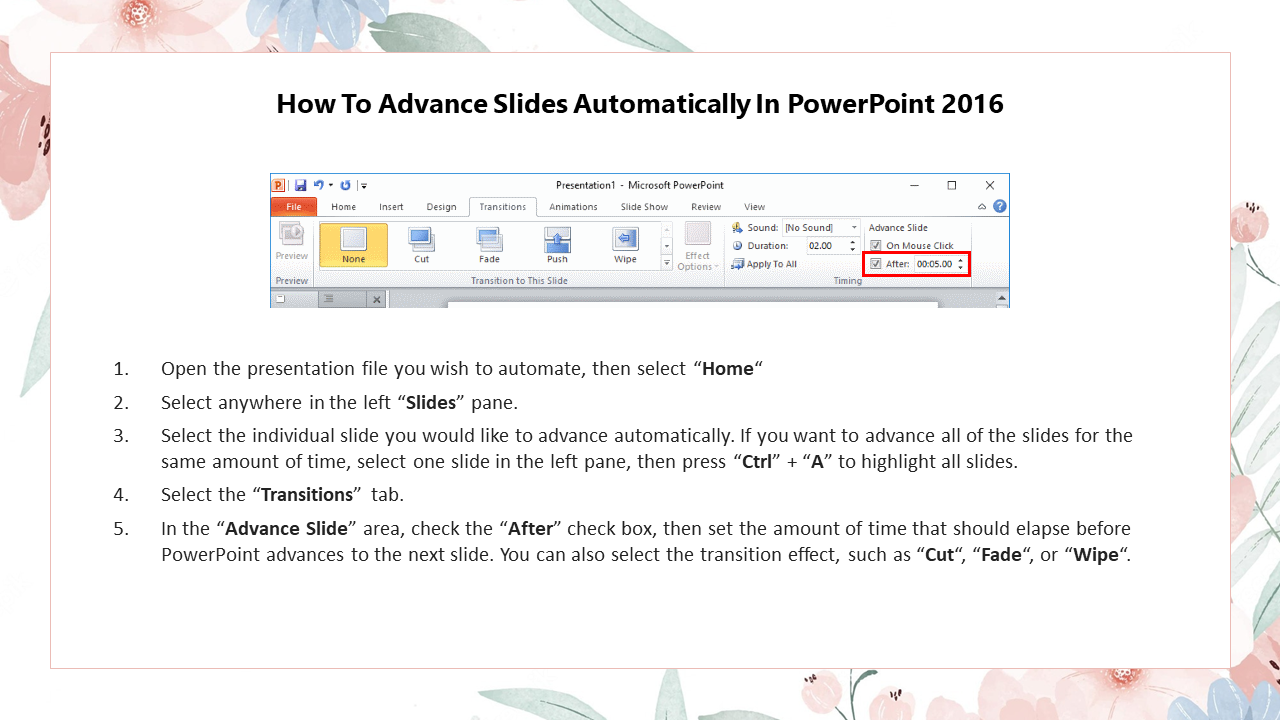 How To Advance Slides Automatically In PowerPoint_02